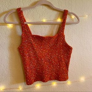 American Eagle Ribbed Crop Top, Size S